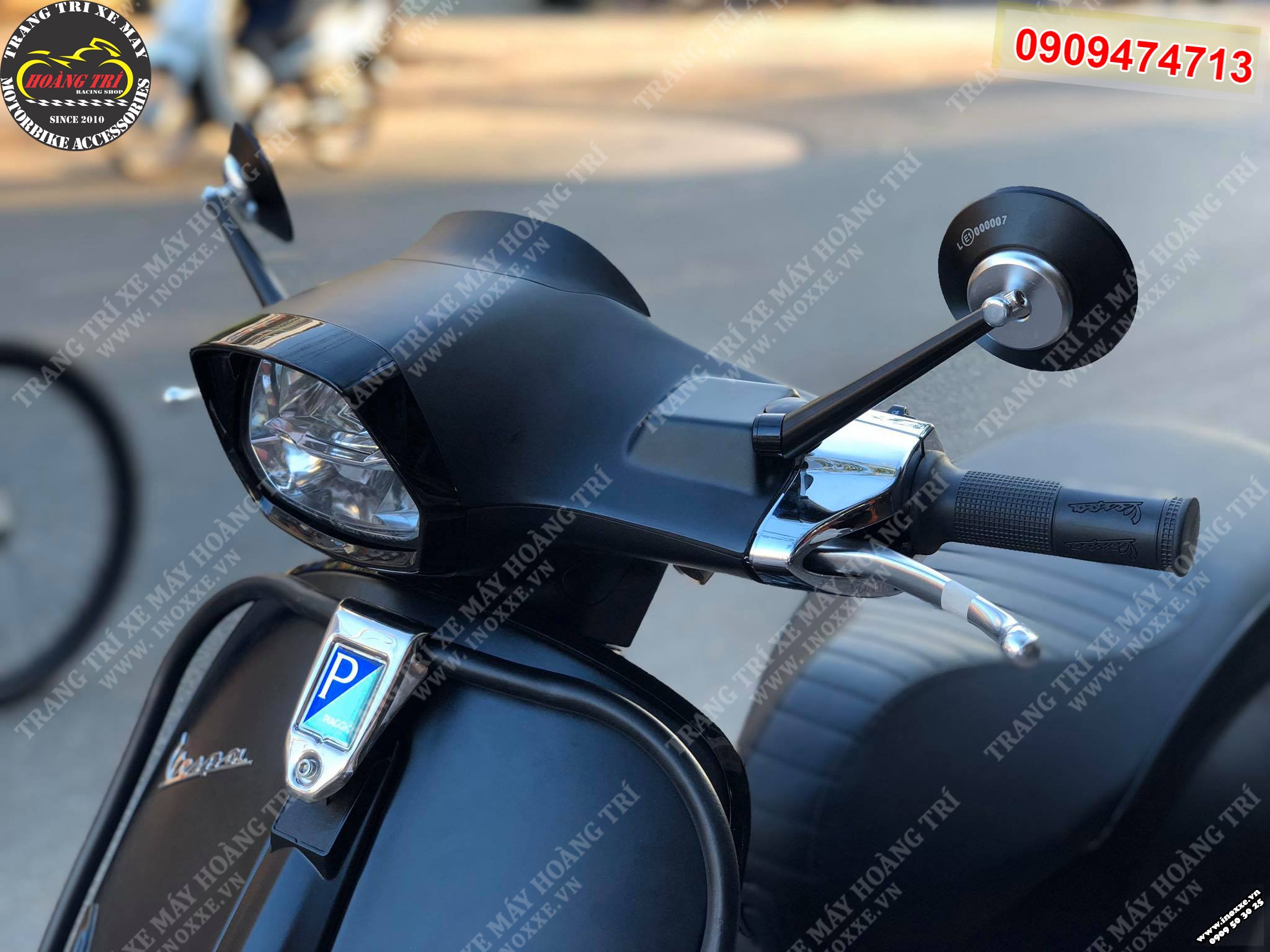 Kính Tròn Rizoma - kính hậu đẹp cho xe máy